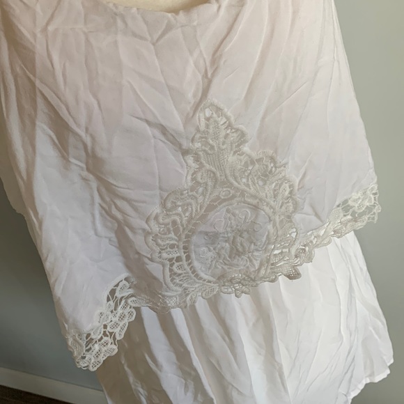 White H&M Roper with Lace - Picture 4 of 4